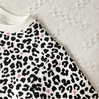 Load image into Gallery viewer, 2 Pieces Set Baby Unisex Love heart Tops And Leopard Pants Wholesale 221130113
