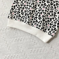 Load image into Gallery viewer, 2 Pieces Set Baby Unisex Love heart Tops And Leopard Pants Wholesale 221130113
