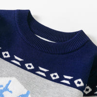 Load image into Gallery viewer, Baby Kid Boys Color-blocking Cartoon Print Christmas Sweaters Wholesale 221130135
