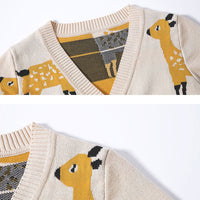 Load image into Gallery viewer, Kid Girls Animals Cartoon Crochet Cardigan Wholesale 22113014
