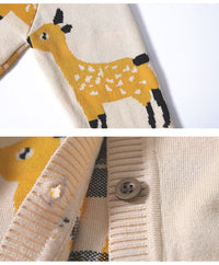 Load image into Gallery viewer, Kid Girls Animals Cartoon Crochet Cardigan Wholesale 22113014
