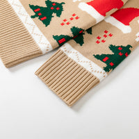 Load image into Gallery viewer, Baby Kid Girls Cartoon Print Christmas Sweaters Wholesale 221130141
