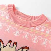 Load image into Gallery viewer, Baby Kid Girls Animals Cartoon Print Sweaters Wholesale 221130142
