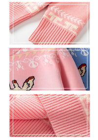 Load image into Gallery viewer, Baby Kid Girls Animals Cartoon Print Sweaters Wholesale 221130142
