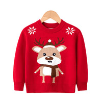 Load image into Gallery viewer, Kid Unisex Animals Cartoon Crochet Christmas Sweaters Wholesale 221130145
