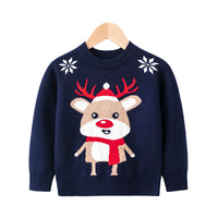 Load image into Gallery viewer, Kid Unisex Animals Cartoon Crochet Christmas Sweaters Wholesale 221130145
