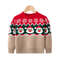 Load image into Gallery viewer, Kid Unisex Cartoon Crochet Christmas Sweaters Wholesale 221130146
