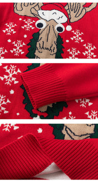 Load image into Gallery viewer, Kid Unisex Animals Cartoon Crochet Christmas Sweaters Wholesale 221130148

