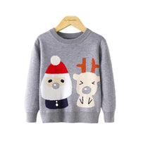 Load image into Gallery viewer, Kid Unisex Animals Cartoon Crochet Christmas Sweaters Wholesale 22113016
