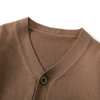 Load image into Gallery viewer, Baby Kid Unisex Solid Color Cardigan Knitwear Wholesale 221130169
