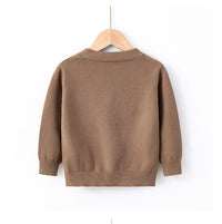 Load image into Gallery viewer, Baby Kid Unisex Solid Color Cardigan Knitwear Wholesale 221130169

