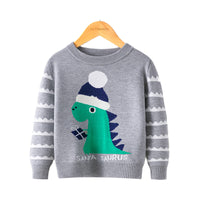 Load image into Gallery viewer, Kid Boys Letters Dinosaur Crochet Christmas Sweaters Wholesale 22113019
