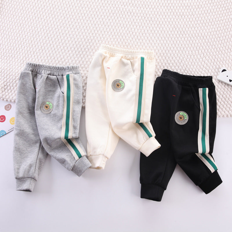 Baby Kid Unisex Solid Color Pants Wholesale 221130203