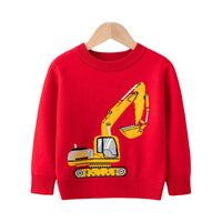 Load image into Gallery viewer, Baby Kid Boys Car Cartoon Sweaters Knitwear Wholesale 22113023
