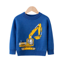 Load image into Gallery viewer, Baby Kid Boys Car Cartoon Sweaters Knitwear Wholesale 22113023
