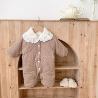 Load image into Gallery viewer, Baby Girls Flower Print Jumpsuits Wholesale 221130264
