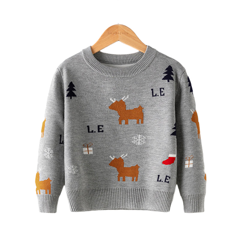 Baby Kid Unisex Letters Cartoon Sweaters Knitwear Wholesale 22113027