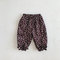Load image into Gallery viewer, Baby Girls Flower Print Pants Wholesale 221130339
