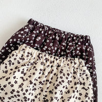 Load image into Gallery viewer, Baby Girls Flower Print Pants Wholesale 221130339
