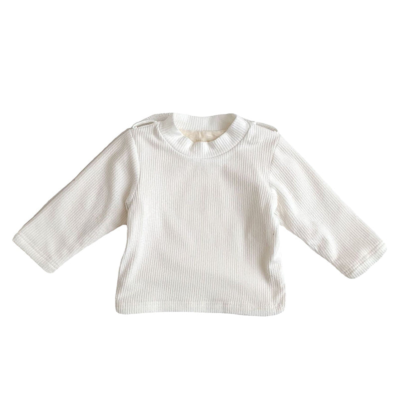 Baby Unisex Solid Color Tops Wholesale 221130341