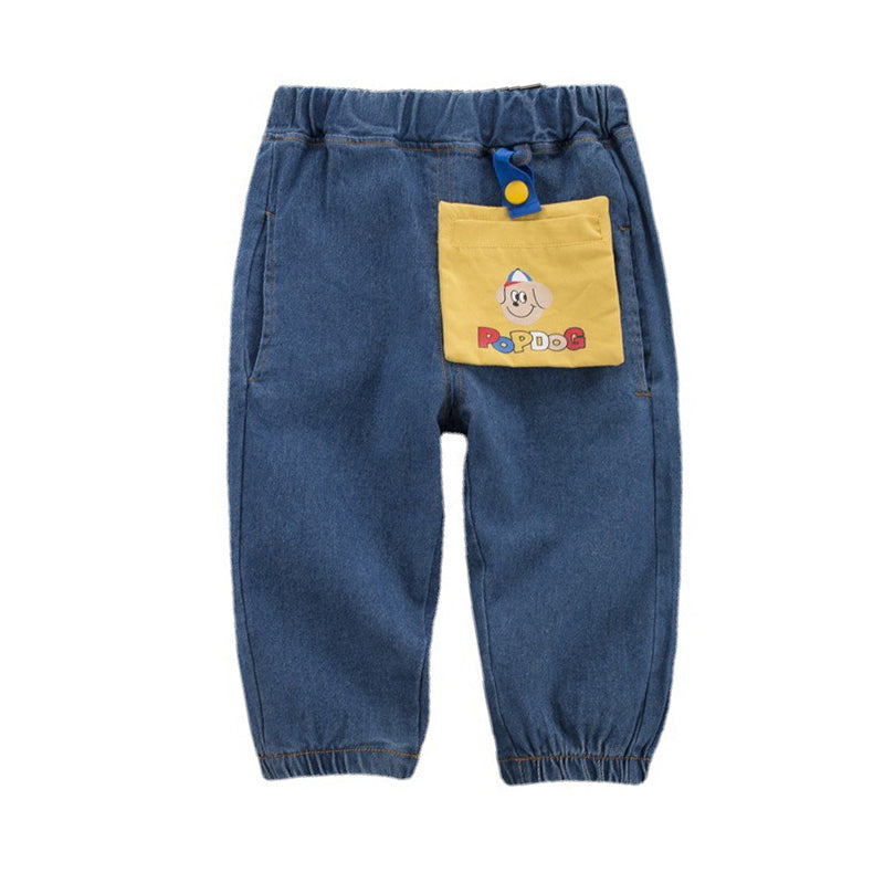 Baby Kid Unisex Cartoon Print Pants Wholesale 221130349