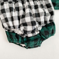 Load image into Gallery viewer, Baby Unisex Checked Rompers Wholesale 221130351
