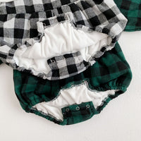 Load image into Gallery viewer, Baby Unisex Checked Rompers Wholesale 221130351
