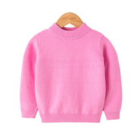 Load image into Gallery viewer, Kid Unisex Solid Color Crochet Sweaters Wholesale 22113039
