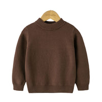 Load image into Gallery viewer, Kid Unisex Solid Color Crochet Sweaters Wholesale 22113039
