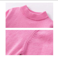 Load image into Gallery viewer, Kid Unisex Solid Color Crochet Sweaters Wholesale 22113039
