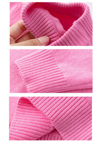 Load image into Gallery viewer, Kid Unisex Solid Color Crochet Sweaters Wholesale 22113039
