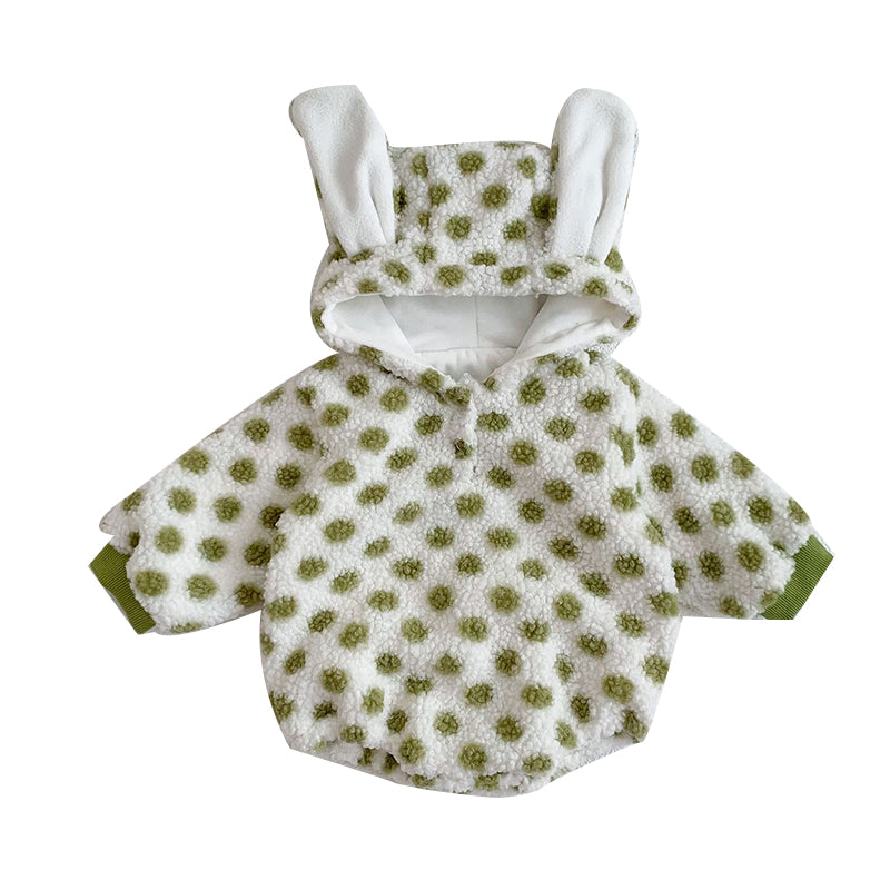 Baby Unisex Polka dots Cartoon Rompers Wholesale 221130446