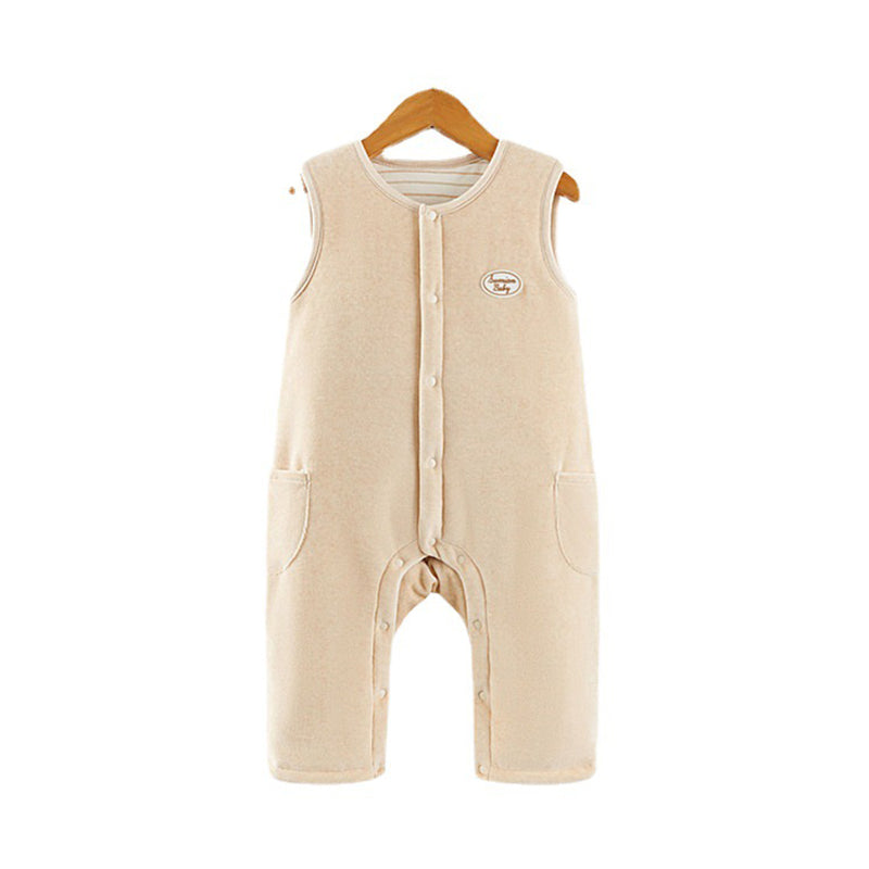 Baby Unisex Solid Color Jumpsuits Wholesale 221130506