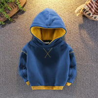 Load image into Gallery viewer, Baby Kid Boys Color-blocking Hoodies Swearshirts Wholesale 22113058
