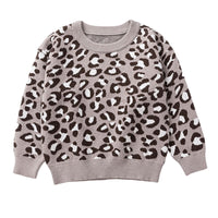 Load image into Gallery viewer, Baby Kid Unisex Leopard print Sweaters Wholesale 22113060
