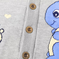 Load image into Gallery viewer, Baby Kid Boys Dinosaur Cartoon Crochet Cardigan Wholesale 22113065
