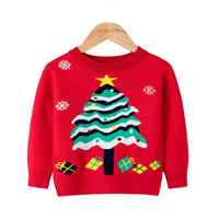 Load image into Gallery viewer, Baby Kid Unisex Cartoon Plant Christmas Sweaters Wholesale  22113074
