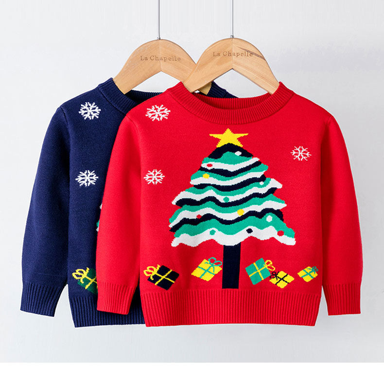 Baby Kid Unisex Cartoon Plant Christmas Sweaters Wholesale  22113074