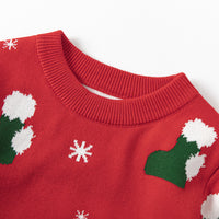 Load image into Gallery viewer, Baby Kid Unisex Print Christmas Sweaters Wholesale 22113075
