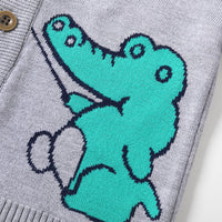Load image into Gallery viewer, Baby Kid Unisex Dinosaur Cartoon Cardigan Wholesale 22113076

