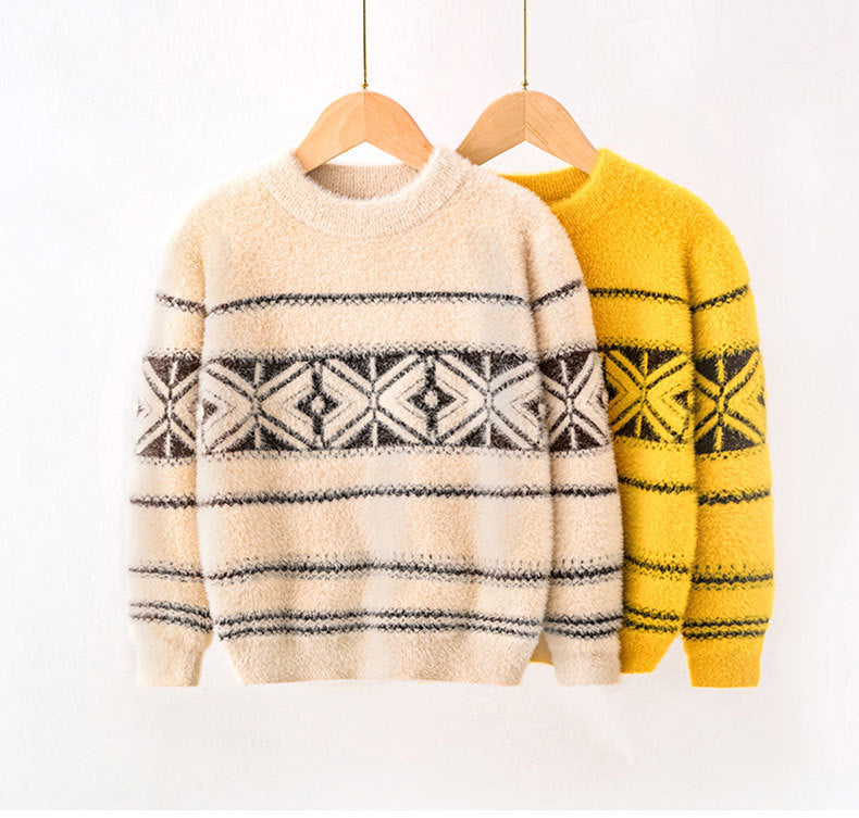 Kid Boys Crochet Print Tops Wholesale 22113092