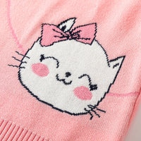 Load image into Gallery viewer, Kid Girls Flower Cartoon Crochet Sweaters Wholesale 22113095
