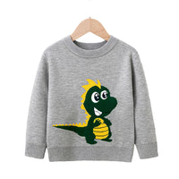 Load image into Gallery viewer, Kid Unisex Dinosaur Crochet Sweaters Wholesale 22113096
