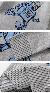 Load image into Gallery viewer, Kid Unisex Cartoon Crochet Sweaters Wholesale 22113098
