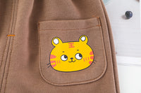 Load image into Gallery viewer, 2 Pieces Set Baby Kid Boys Letters Print Tops And Cartoon Pants Wholesale 22120114
