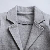 Load image into Gallery viewer, 3 Pieces Set Baby Kid Boys Checked Shirts Solid Color Blazers And Pants Wholesale 221201207
