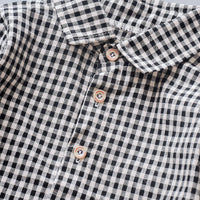 Load image into Gallery viewer, 3 Pieces Set Baby Kid Boys Checked Shirts Solid Color Blazers And Pants Wholesale 221201207
