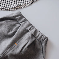 Load image into Gallery viewer, 3 Pieces Set Baby Kid Boys Checked Shirts Solid Color Blazers And Pants Wholesale 221201207
