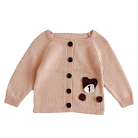Load image into Gallery viewer, Baby Unisex Solid Color Cardigan Wholesale 22120154
