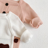 Load image into Gallery viewer, Baby Unisex Solid Color Cardigan Wholesale 22120154
